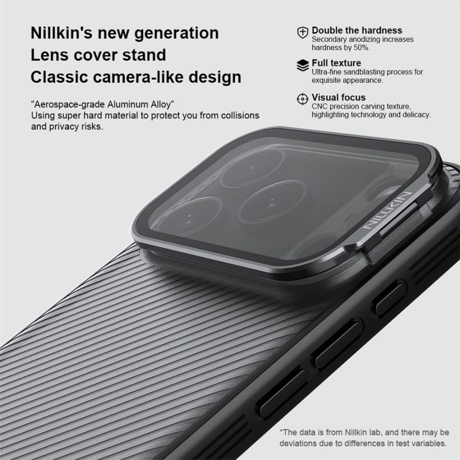 6601176510A-9 NILLKIN CamShield Prop Series For iPhone 17 Pro Case Clear Lens Lid TPU - PC Phone Cover