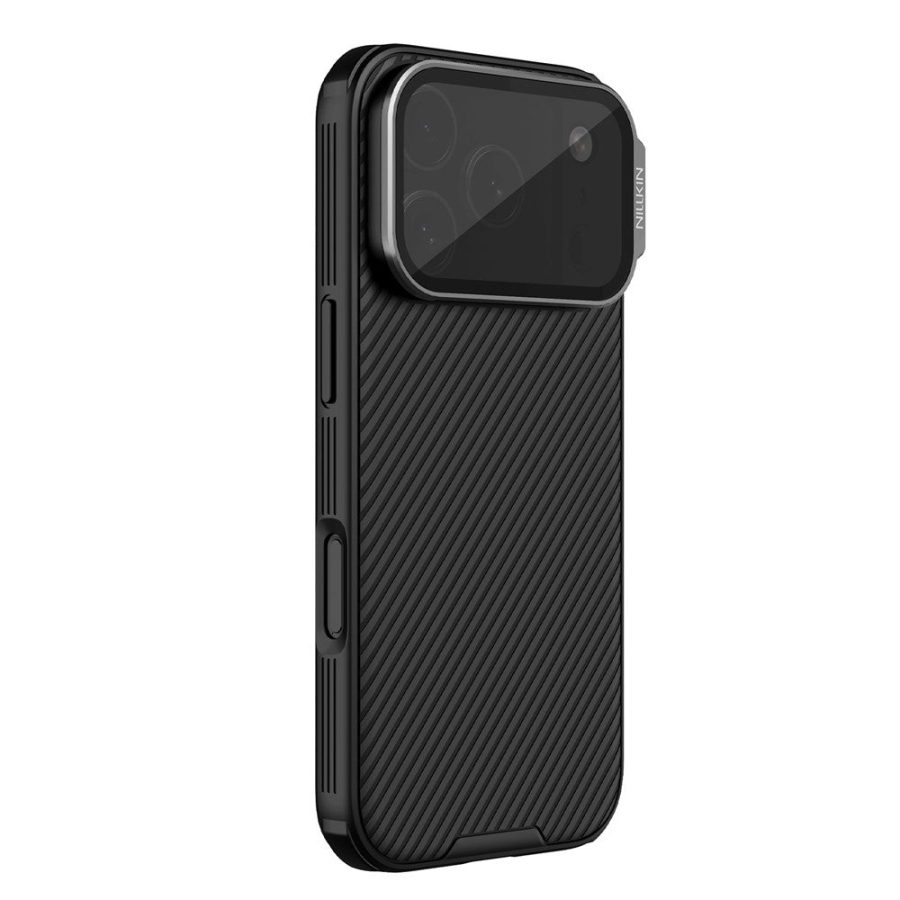 6601176511A-2 NILLKIN Camshield Prop Series for iPhone 17 Pro Case Clear Black Lens Lid PC - TPU Phone Back Cover