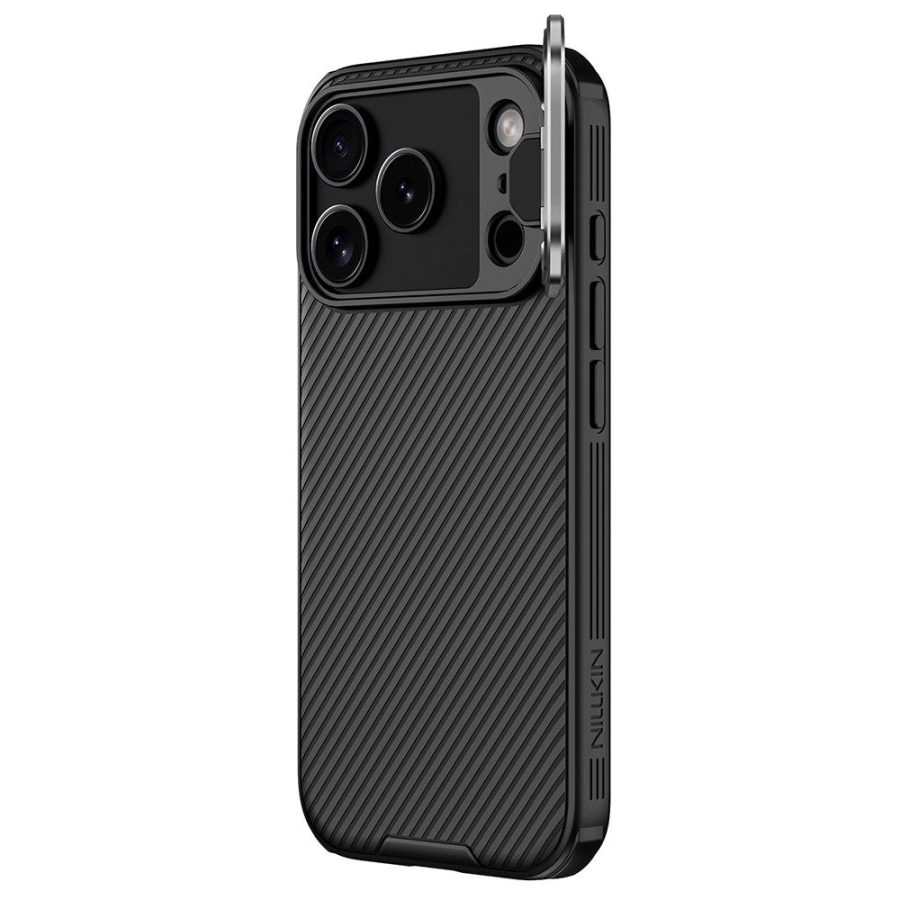 6601176511A-3 NILLKIN Camshield Prop Series for iPhone 17 Pro Case Clear Black Lens Lid PC - TPU Phone Back Cover