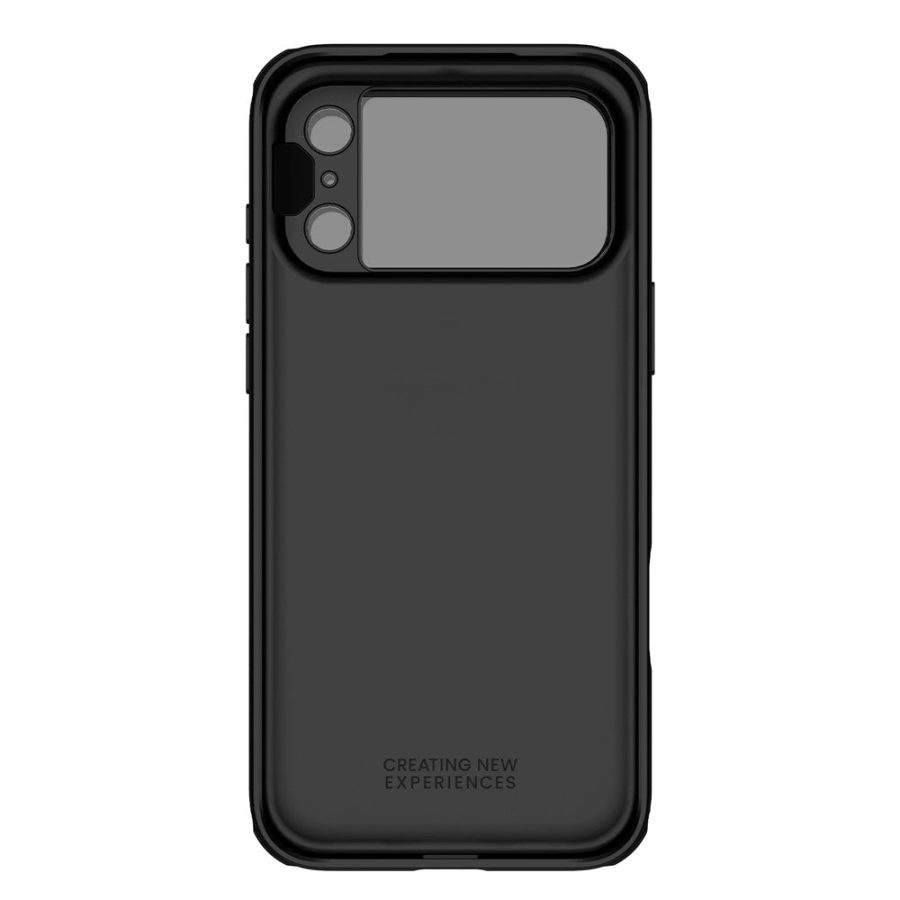 6601176512A-6 NILLKIN Camshield Prop Series for iPhone 17 Pro Max Case Clear Black Lens Lid PC - TPU Phone Back Cover