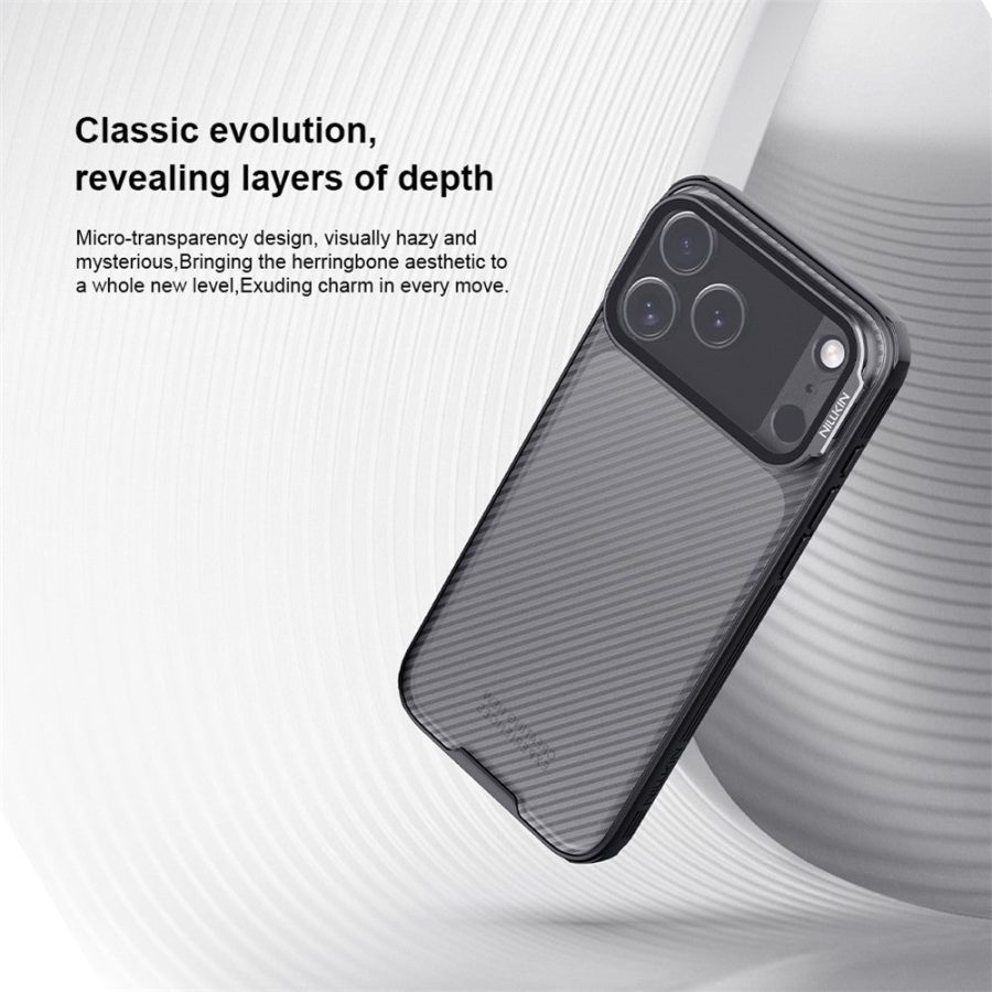 6601176514A-7 NILLKIN CamShield Prop Series For iPhone 17 Pro Max Case Clear Lens Lid TPU - PC Phone Cover