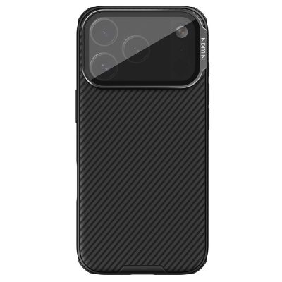 6601176515A-1 NILLKIN Camshield Prop Magnetic Series for iPhone 17 Pro Case Clear Black Lens Lid PC - TPU Phone Back Cover