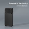NILLKIN Camshield Prop Magnetic Series for iPhone 17 Pro Case Clear Black Lens Lid PC - TPU Phone Back Cover