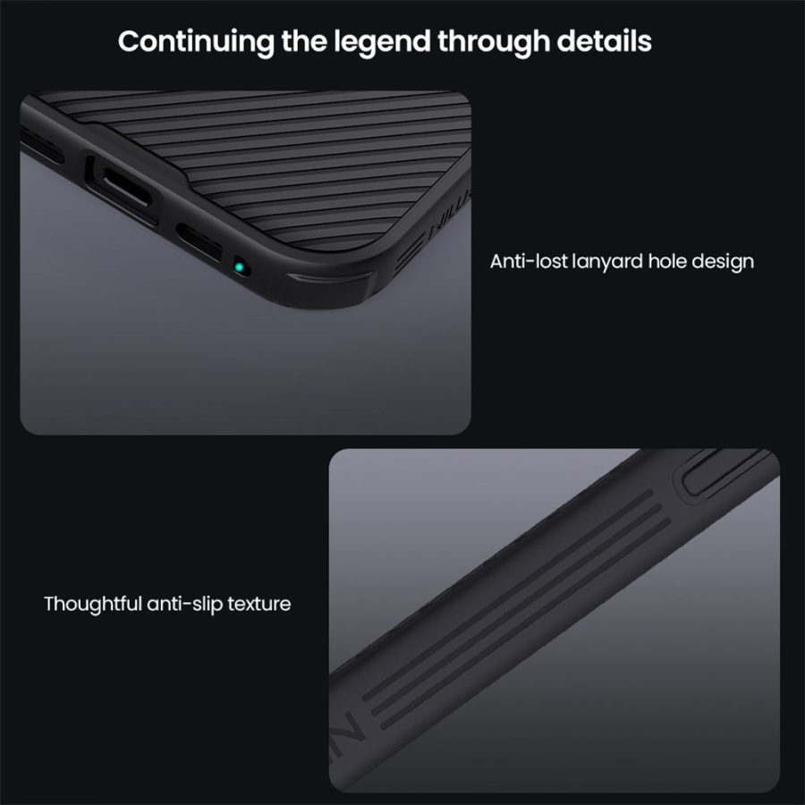 NILLKIN Camshield Pro for iPhone 17 Case Compatible with MagSafe TPU - PC Phone Cover with Slider Camera