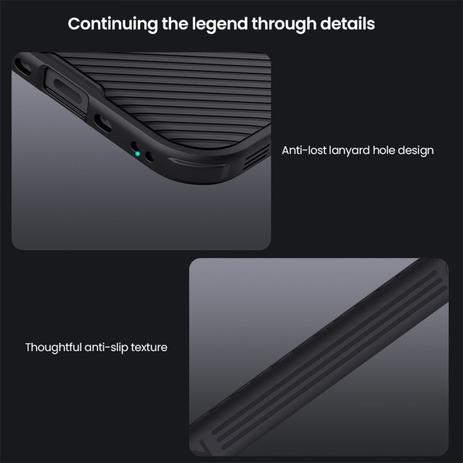 6601176519A-15 NILLKIN Camshield Pro for iPhone Air Case Compatible with MagSafe TPU - PC Phone Cover with Slider Camera