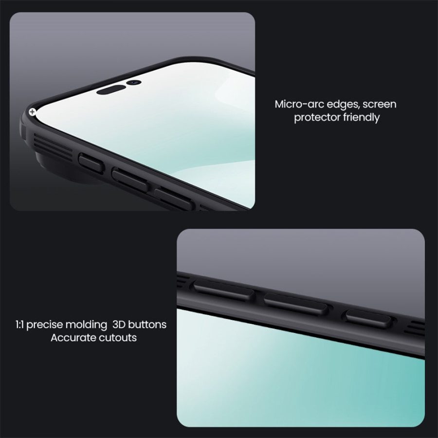 6601176519A-16 NILLKIN Camshield Pro for iPhone Air Case Compatible with MagSafe TPU - PC Phone Cover with Slider Camera
