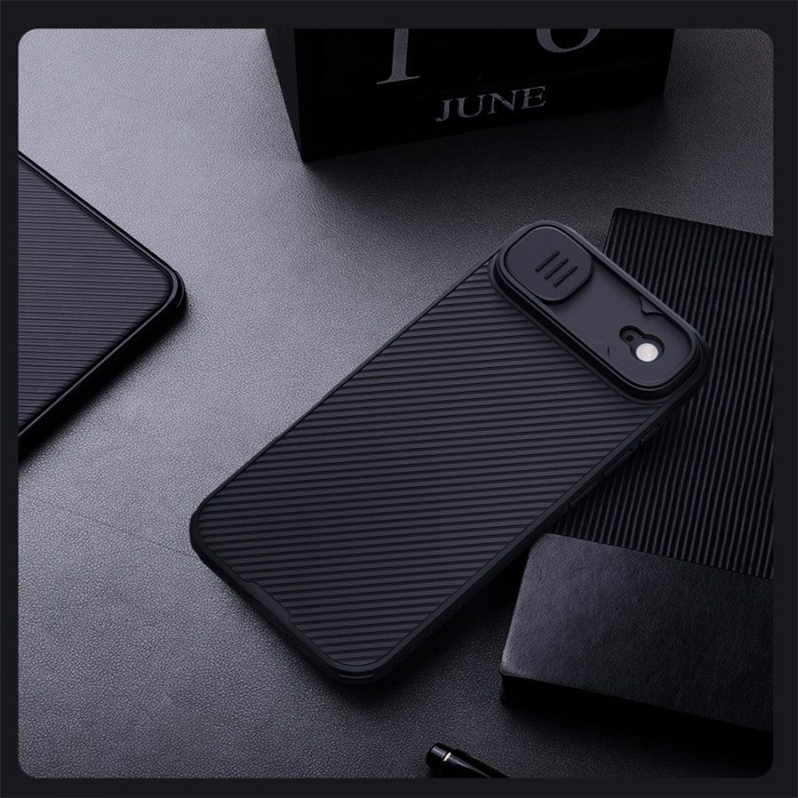 6601176519A-17 NILLKIN Camshield Pro for iPhone Air Case Compatible with MagSafe TPU - PC Phone Cover with Slider Camera