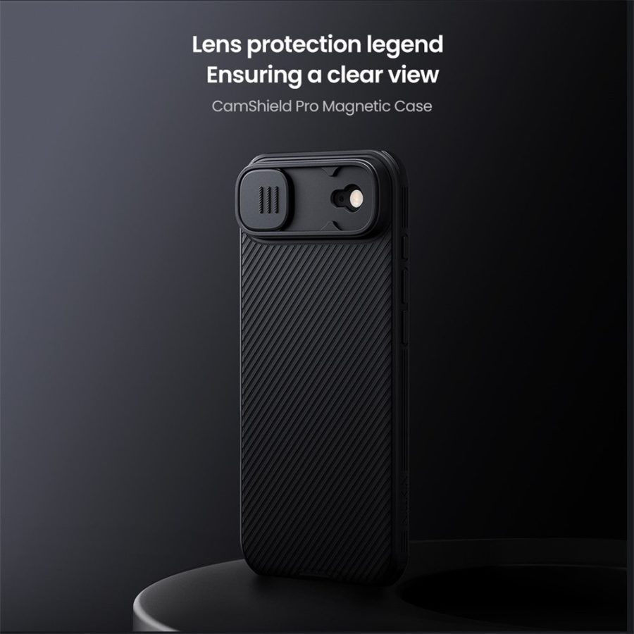 6601176519A-6 NILLKIN Camshield Pro for iPhone Air Case Compatible with MagSafe TPU - PC Phone Cover with Slider Camera