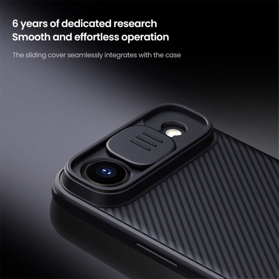 6601176519A-8 NILLKIN Camshield Pro for iPhone Air Case Compatible with MagSafe TPU - PC Phone Cover with Slider Camera