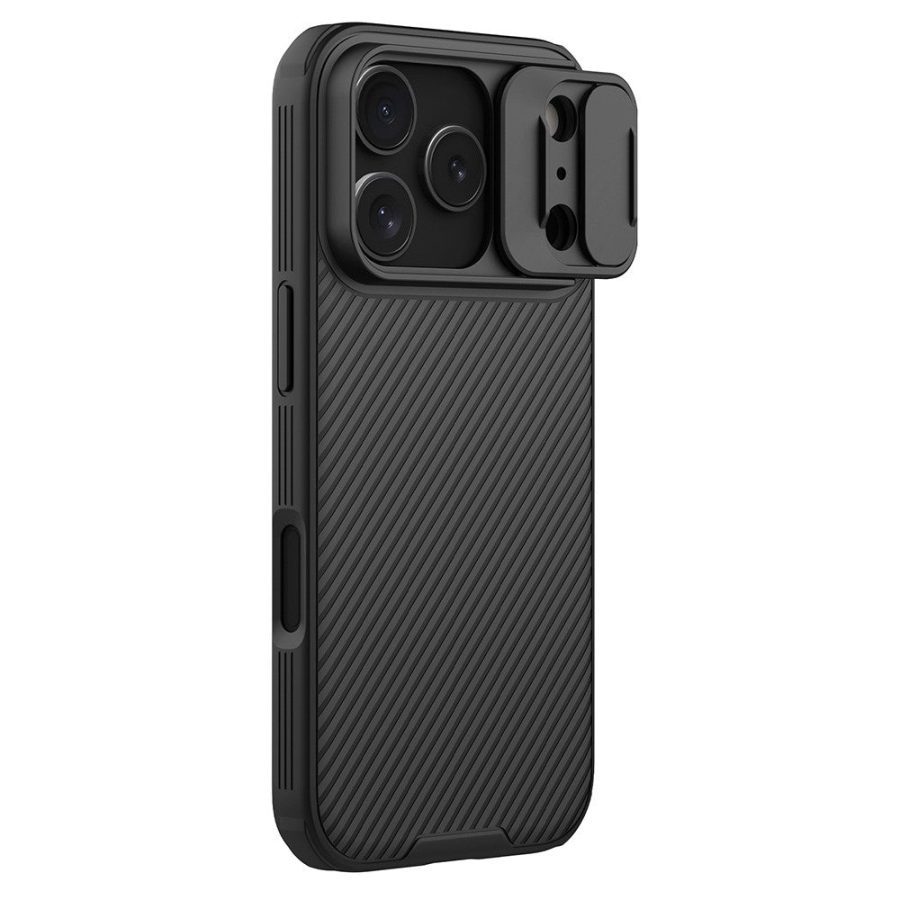 NILLKIN Camshield Pro for iPhone 17 Pro Max Case Compatible with MagSafe TPU - PC Phone Cover with Slider Camera