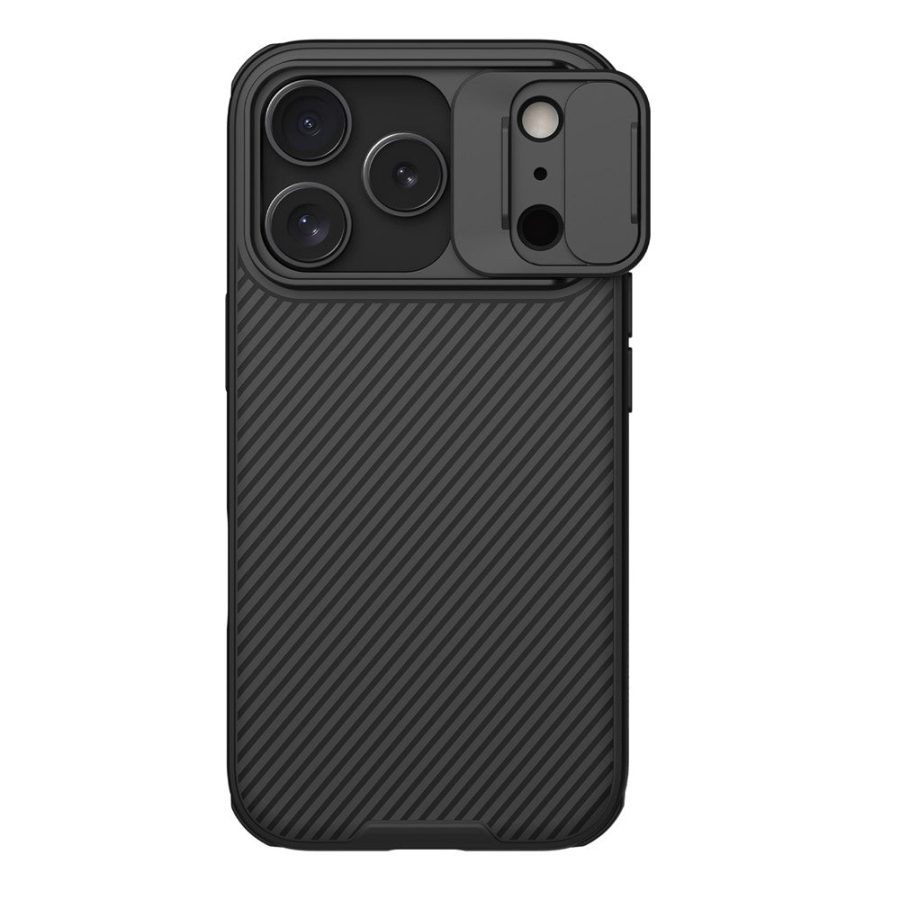 NILLKIN Camshield Pro for iPhone 17 Pro Max Case Compatible with MagSafe TPU - PC Phone Cover with Slider Camera