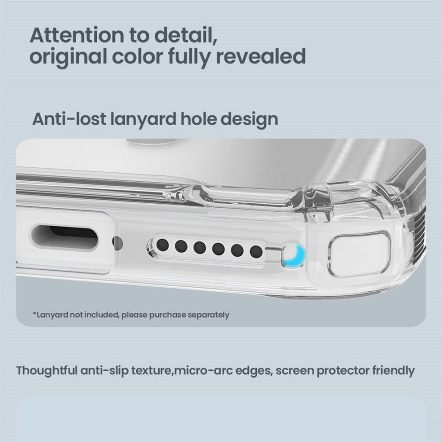 NILLKIN Nature Pro Series For iPhone 17 Pro Case PC - TPU Anti-Scratch Clear Back Cover