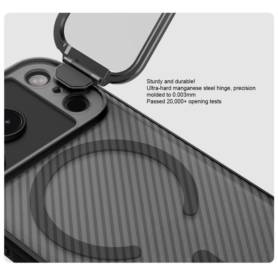 NILLKIN Camshield Prop Magnetic Series for iPhone 17 Pro Case Clear Lens Lid PC - TPU Phone Back Cover