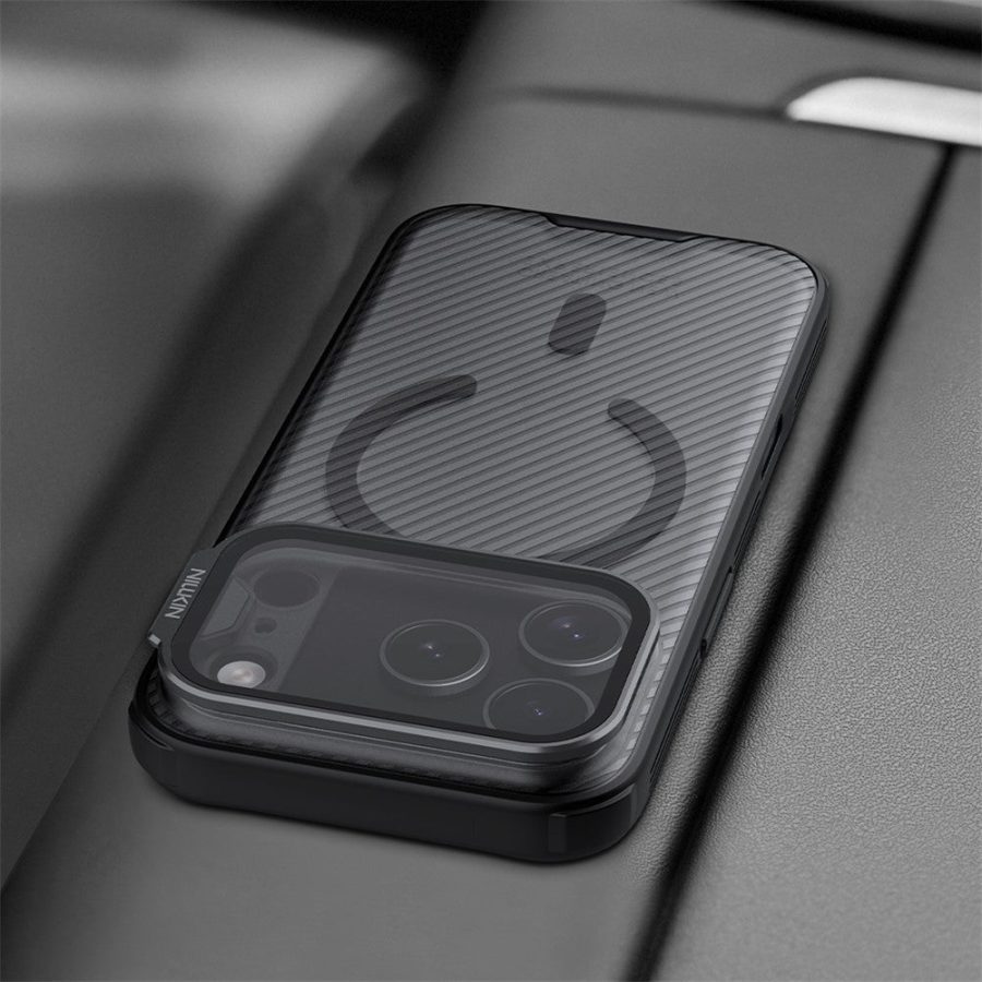NILLKIN Camshield Prop Magnetic Series for iPhone 17 Pro Case Clear Lens Lid PC - TPU Phone Back Cover