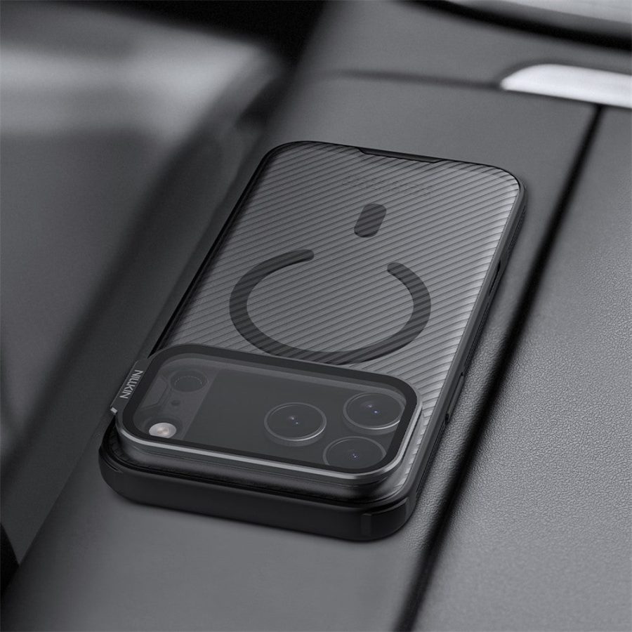 6601176525A-17 NILLKIN CamShield Prop Magnetic Series For iPhone 17 Pro Max Case TPU - PC Phone Cover with Clear Camera Lid