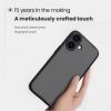 6601177565A-8 NILLKIN Super Frosted Shield Pro For iPhone 17 Case Matte PC - TPU Clear Black Phone Back Cover