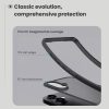 6601177565A-9 NILLKIN Super Frosted Shield Pro For iPhone 17 Case Matte PC - TPU Clear Black Phone Back Cover