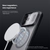 6601178530A-13 NILLKIN Camshield Pro Magnetic Series For iPhone 17 Case TPU - PC Clear Black Phone Cover with Camera Slider