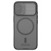 6601178530A-3 NILLKIN Camshield Pro Magnetic Series For iPhone 17 Case TPU - PC Clear Black Phone Cover with Camera Slider