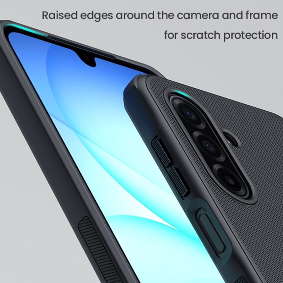 6601178706A-12 NILLKIN Frosted Shield Pro for Samsung Galaxy A17 Magnetic Case PC - TPU Phone Cover