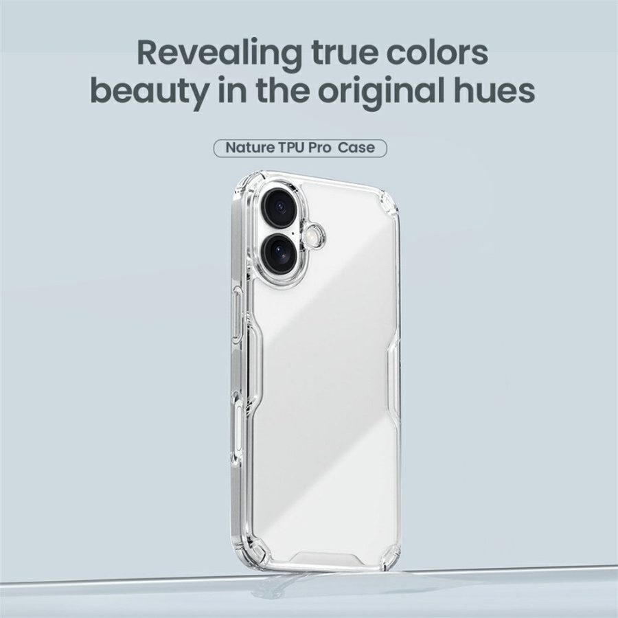 NILLKIN Nature Pro Series For iPhone 17 Case PC - TPU Anti-Scratch Clear Back Cover