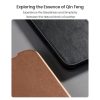 6601178912A-5 NILLKIN Qin Pro Series for iPhone 17 Pro Max Case with Card Slots Leather Phone Cover
