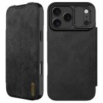 NILLKIN Qin Pro Series for iPhone 17 Pro Max Case with Card Slots Leather Phone Cover