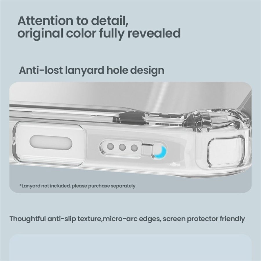 6601178953A-12 NILLKIN Nature Pro Series for iPhone 17 Case Compatible with MagSafe TPU - PC Ultra Clear Phone Case
