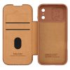 6601179038A-3 NILLKIN Qin Pro Series for iPhone 17 Pro Case with Card Slots Leather Phone Cover