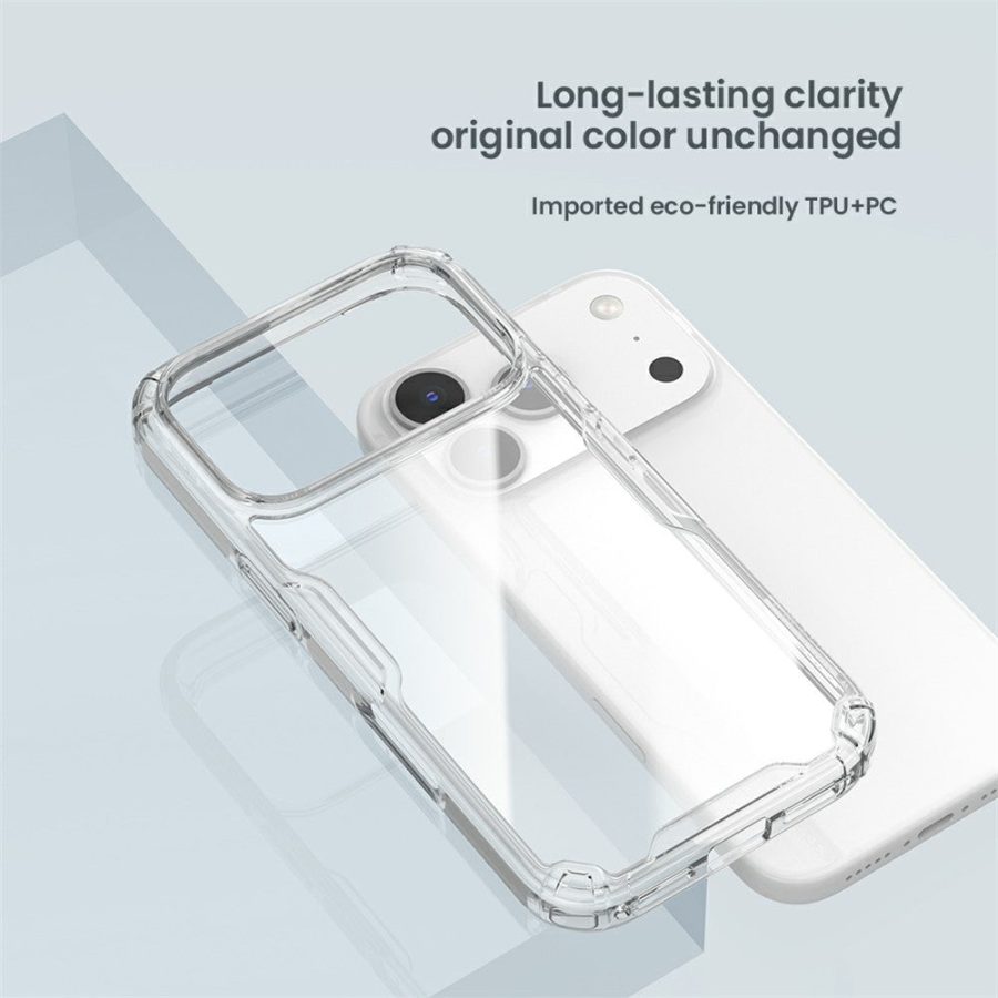NILLKIN Nature Pro Series For iPhone Air Case PC - TPU Anti-Scratch Clear Back Cover