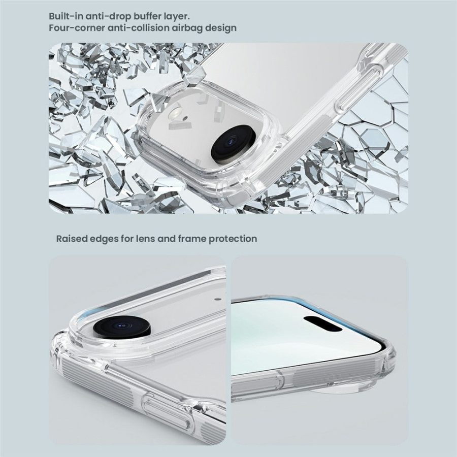 NILLKIN Nature Pro Series For iPhone Air Case PC - TPU Anti-Scratch Clear Back Cover