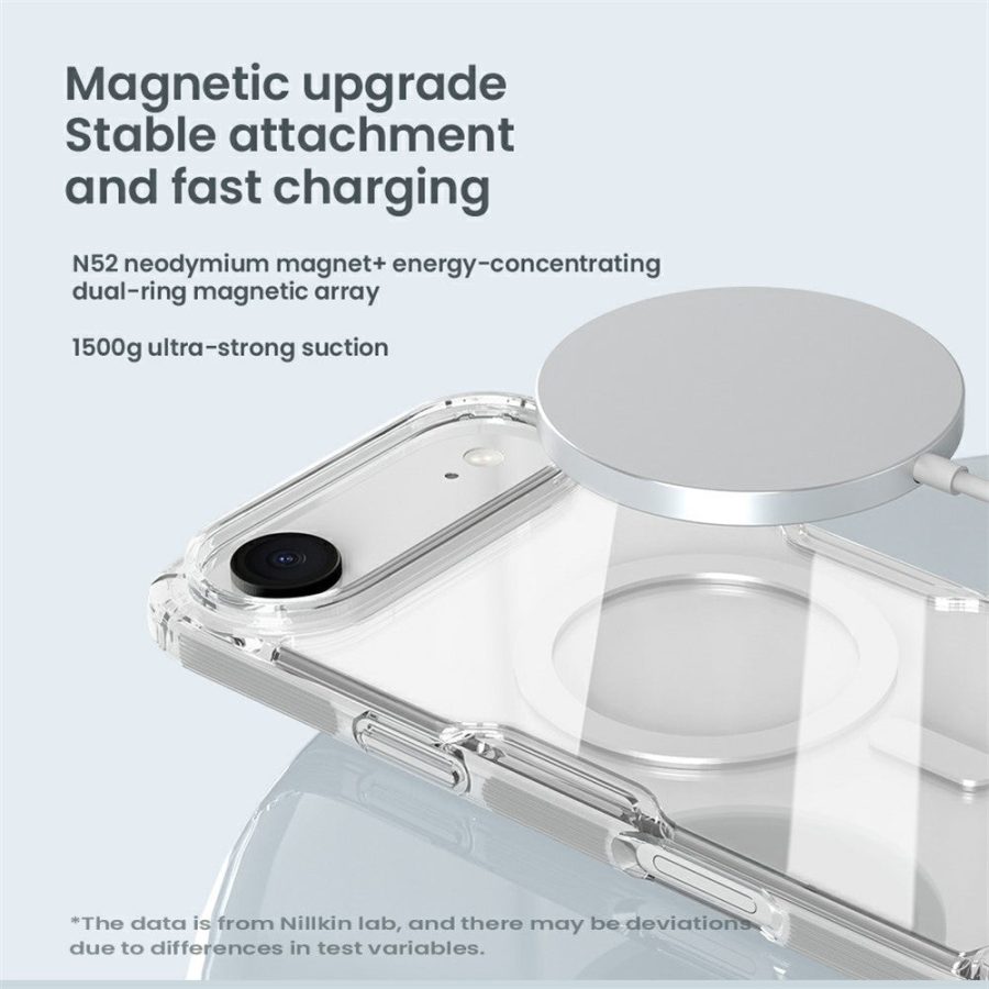 NILLKIN Nature Pro Series for iPhone Air Case Compatible with MagSafe TPU - PC Ultra Clear Phone Cover