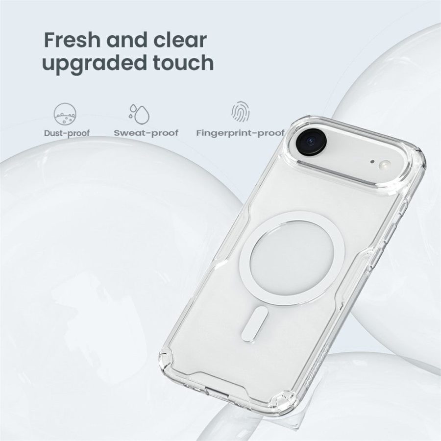 NILLKIN Nature Pro Series for iPhone Air Case Compatible with MagSafe TPU - PC Ultra Clear Phone Cover