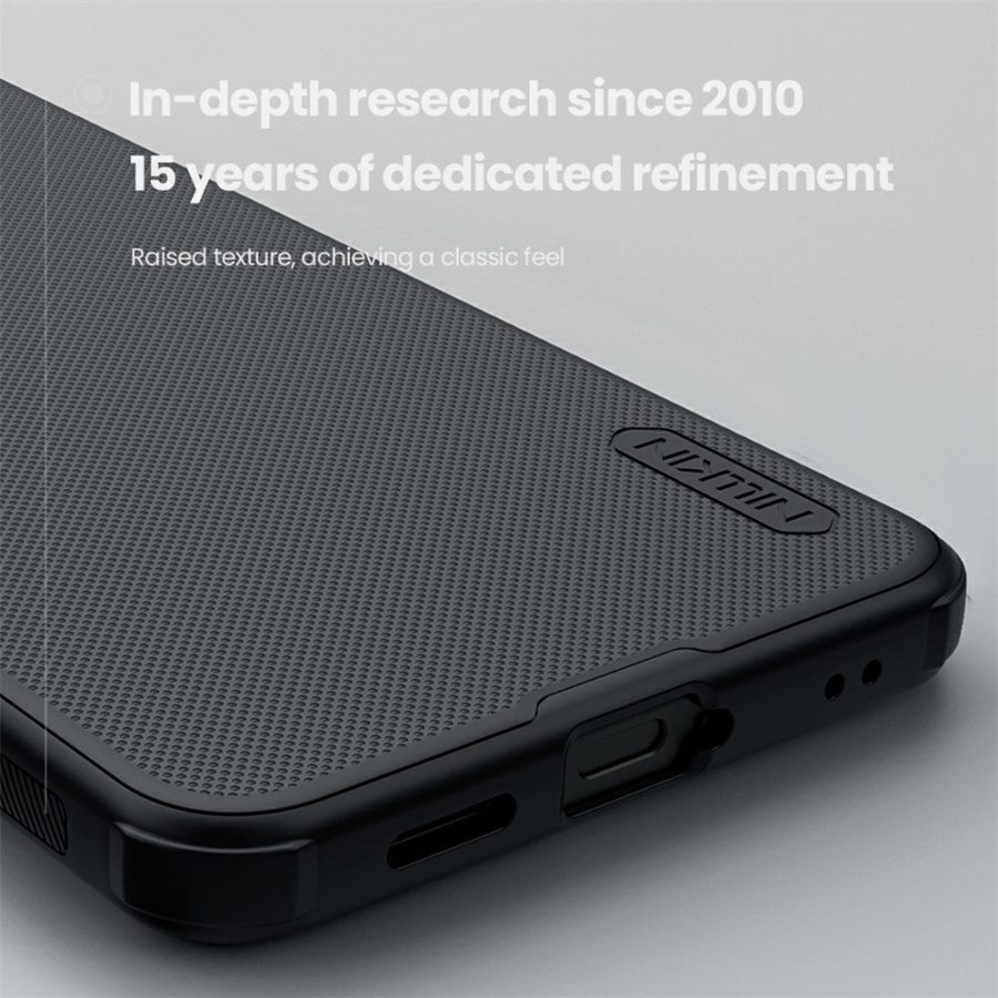 6601179359A-6 NILLKIN Frosted Shield Pro For Samsung Galaxy S25 FE Case Matte PC - TPU Phone Cover