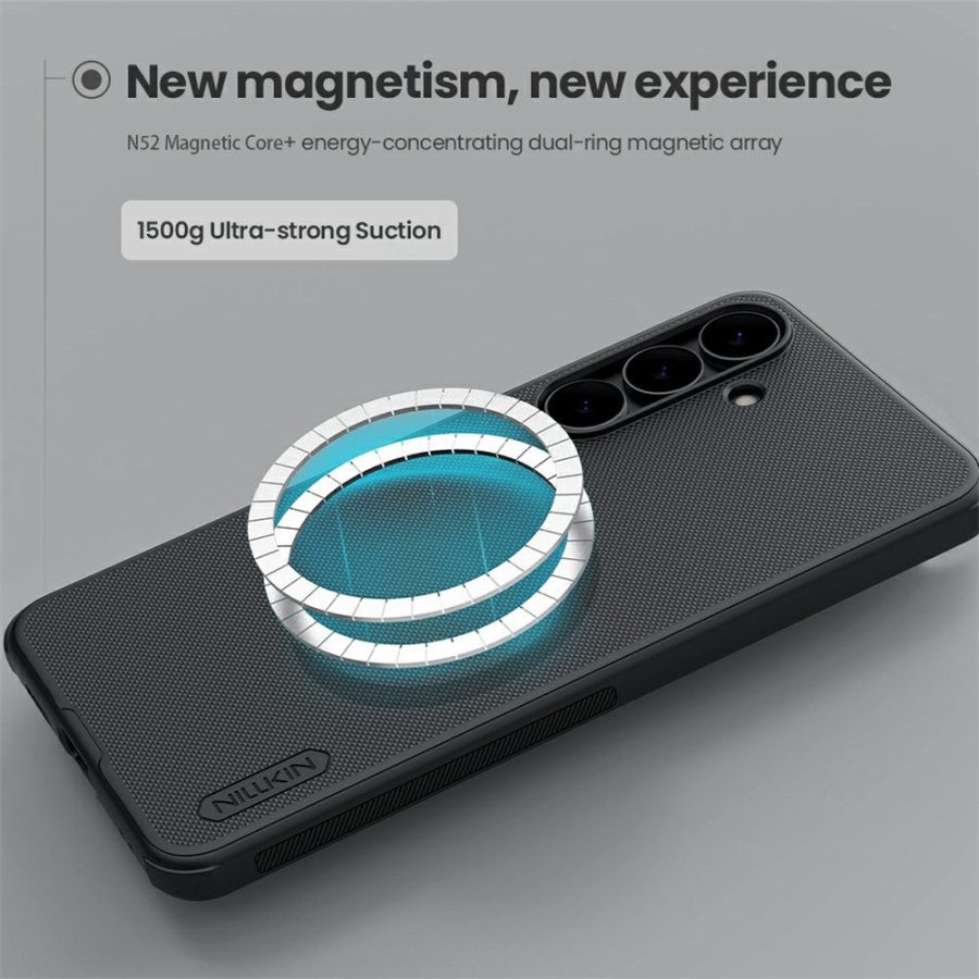NILLKIN Frosted Shield Pro for Samsung Galaxy S25 FE Magnetic Case PC - TPU Phone Cover