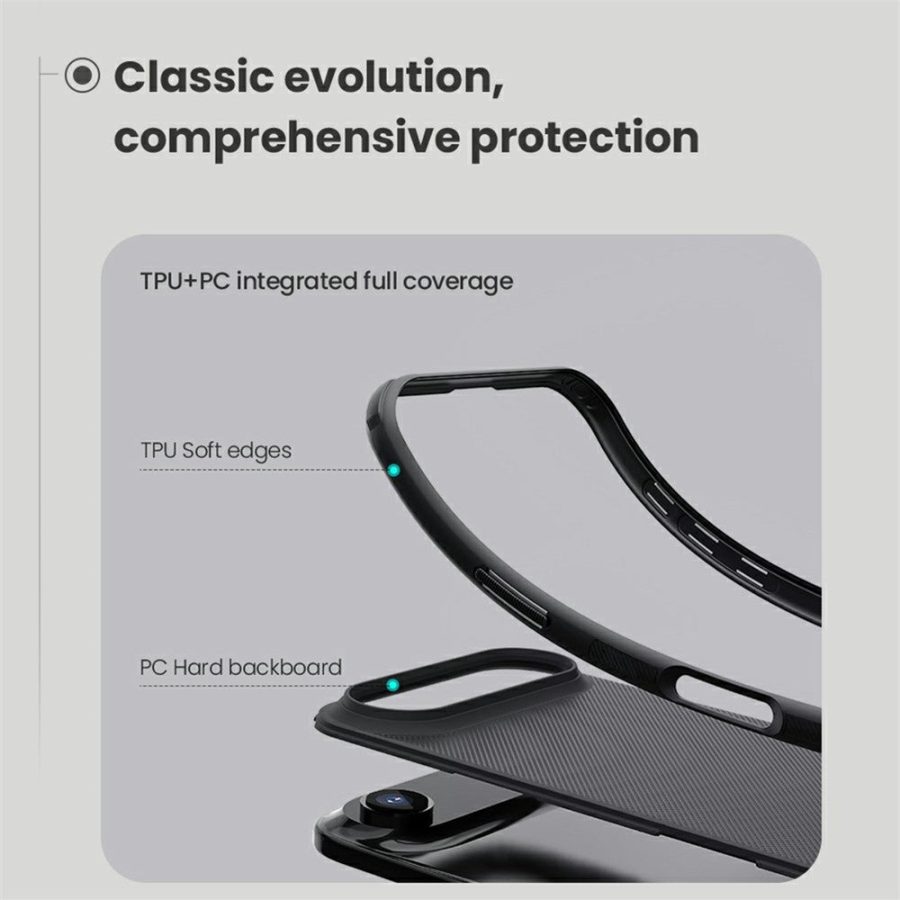 NILLKIN Frosted Shield Pro For iPhone Air Case Matte PC - TPU Phone Cover