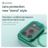 NILLKIN Iceblade CamProp For iPhone 17 Pro Magnetic Case Clear Lens Lid Kickstand PC - TPU Phone Cover