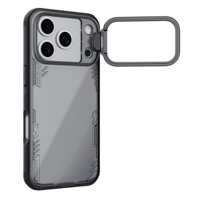 6601180775A-1 NILLKIN Iceblade CamProp For iPhone 17 Pro Case Clear Lens Lid Kickstand PC - TPU Phone Cover