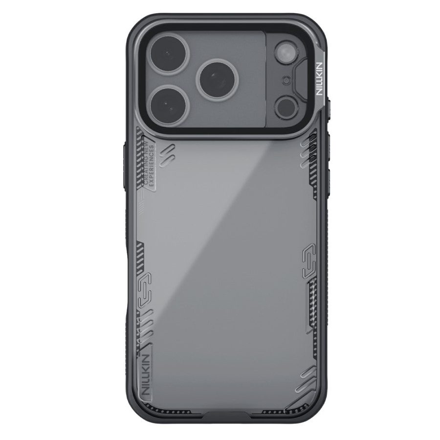 6601180775A-3 NILLKIN Iceblade CamProp For iPhone 17 Pro Case Clear Lens Lid Kickstand PC - TPU Phone Cover