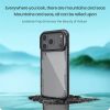 6601180775A-6 NILLKIN Iceblade CamProp For iPhone 17 Pro Case Clear Lens Lid Kickstand PC - TPU Phone Cover