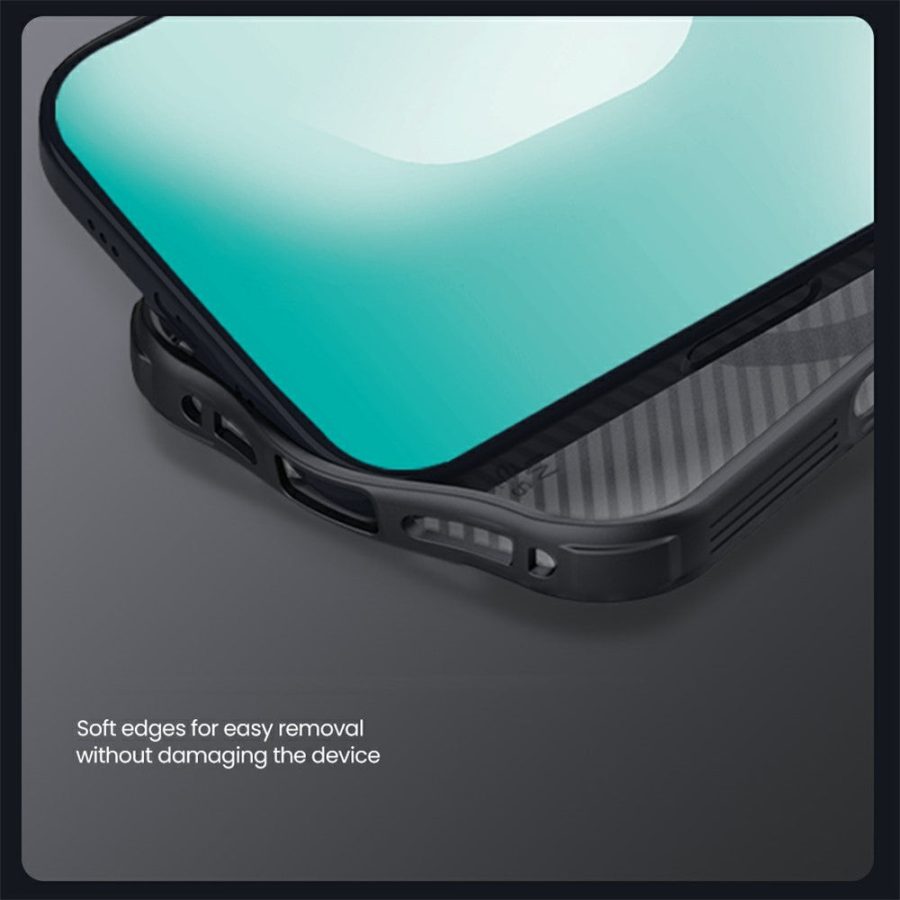 6601180787A-10 NILLKIN Camshield Pro Magnetic Series For iPhone 17 Pro Case TPU - PC Clear Black Phone Cover with Camera Slider
