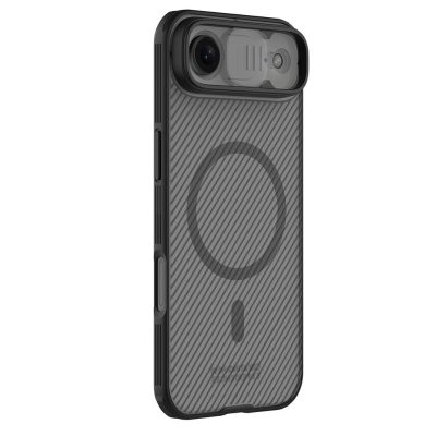6601180788A-1 NILLKIN Camshield Pro Magnetic Series For iPhone Air Case TPU - PC Clear Black Phone Cover with Camera Slider