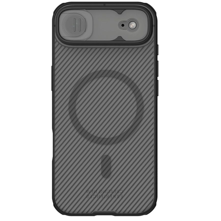 NILLKIN Camshield Pro Magnetic Series For iPhone Air Case TPU - PC Clear Black Phone Cover with Camera Slider