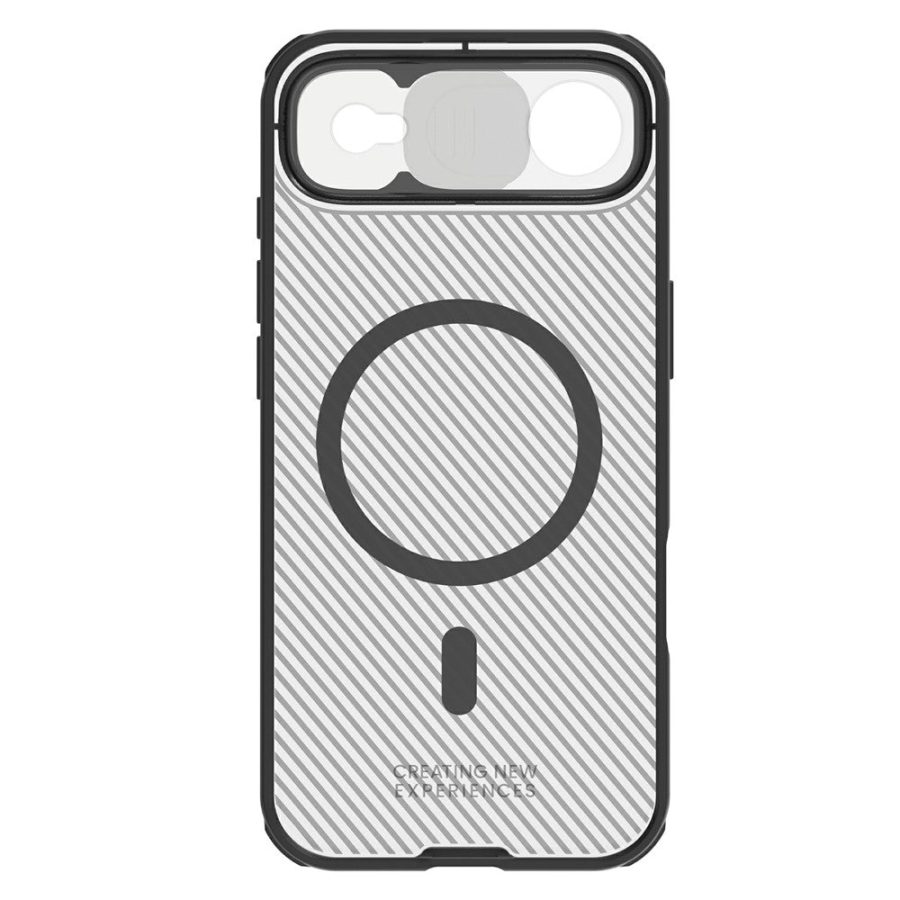 NILLKIN Camshield Pro Magnetic Series For iPhone Air Case TPU - PC Clear Black Phone Cover with Camera Slider