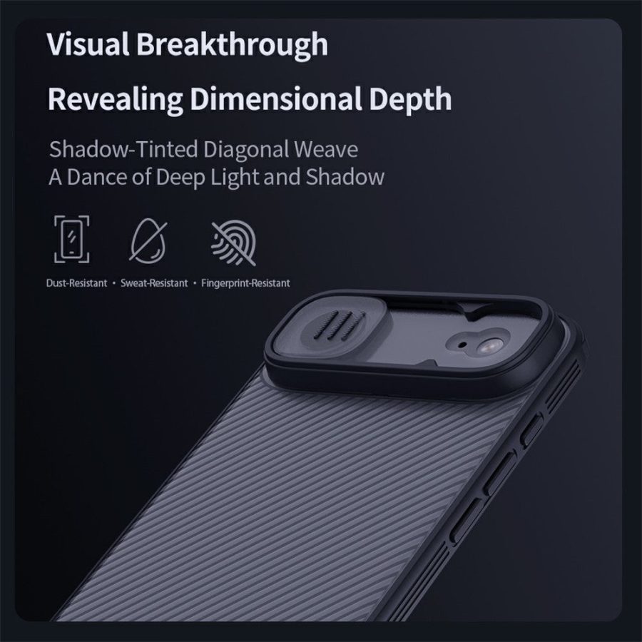 NILLKIN Camshield Pro Series For iPhone Air Case TPU - PC Phone Cover with Camera Slider