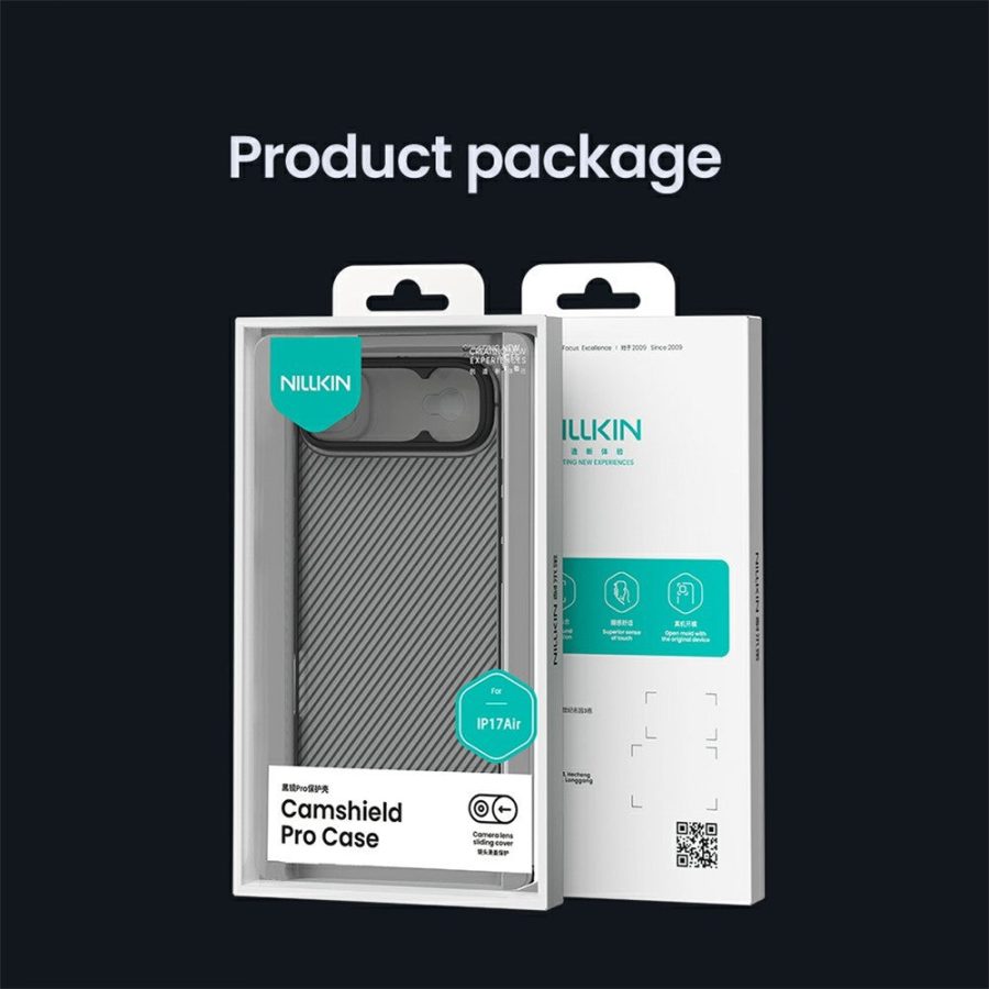 NILLKIN Camshield Pro Series For iPhone Air Case TPU - PC Phone Cover with Camera Slider