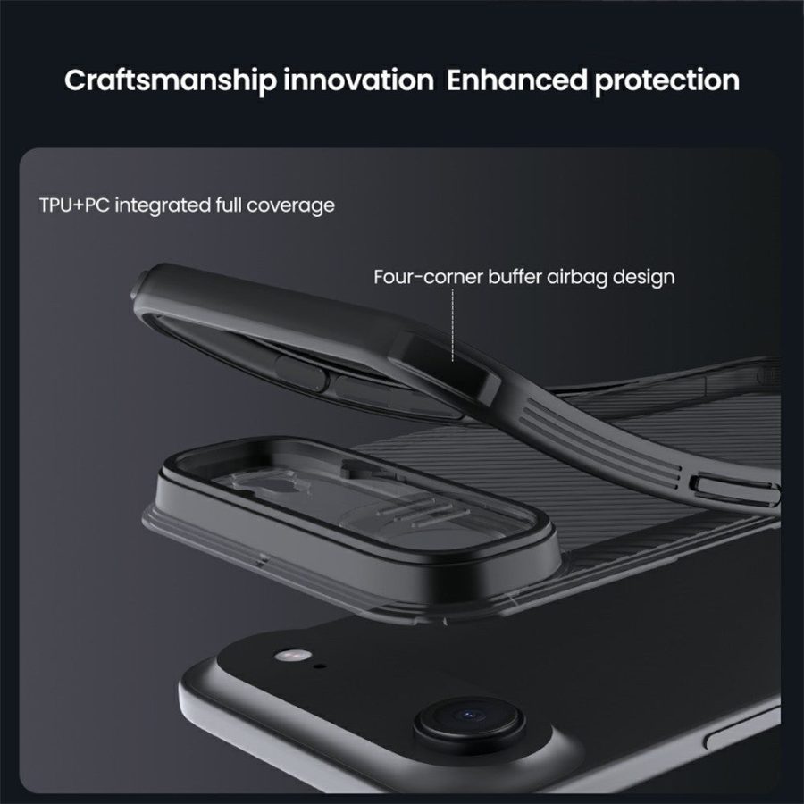 NILLKIN Camshield Pro Series For iPhone Air Case TPU - PC Phone Cover with Camera Slider