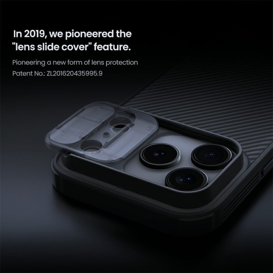 NILLKIN Camshield Pro Series For iPhone 17 Pro Case TPU - PC Phone Cover with Camera Slider