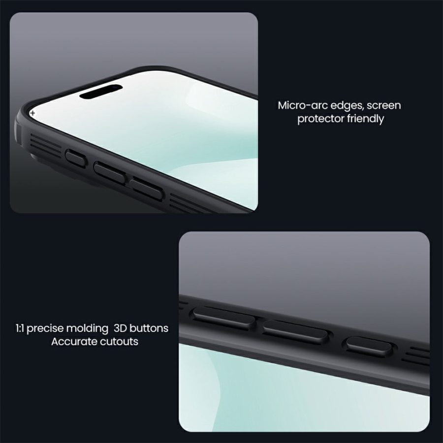 NILLKIN Camshield Pro Series For iPhone 17 Pro Max Case TPU - PC Phone Cover with Camera Slider