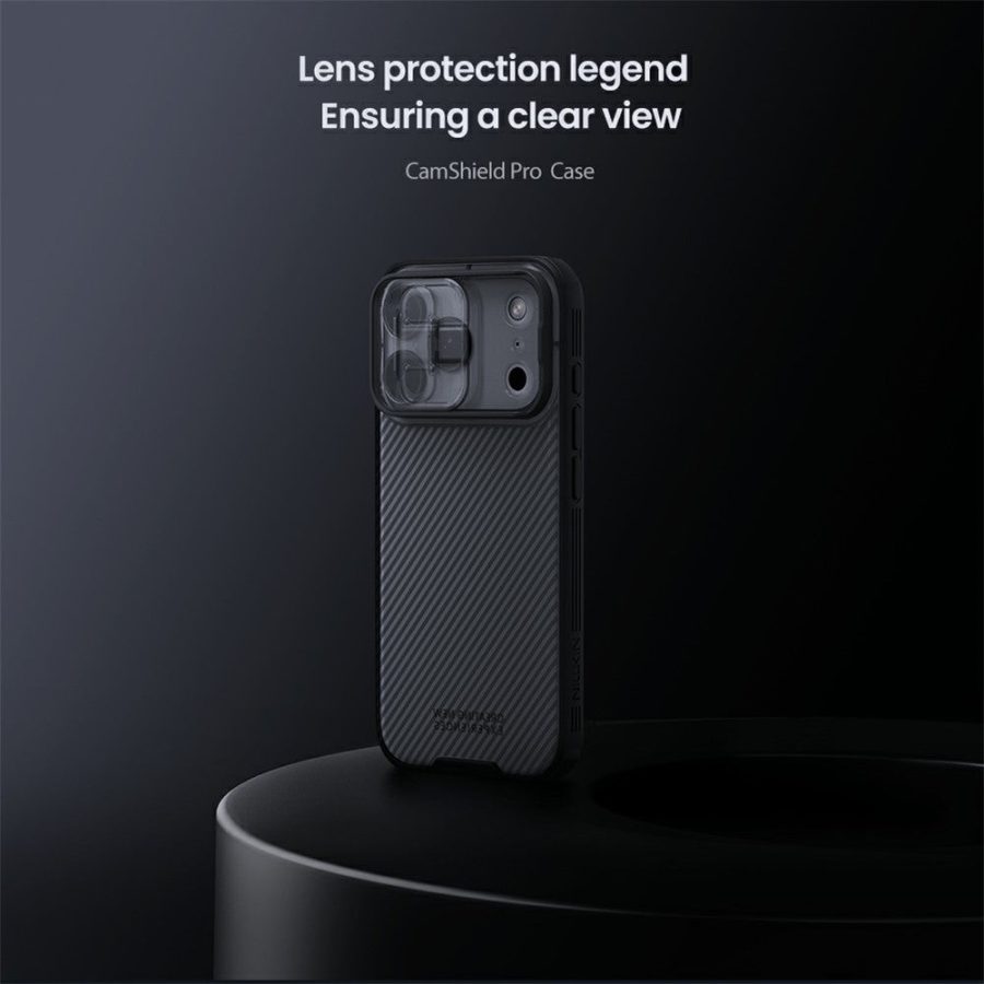 NILLKIN Camshield Pro Series For iPhone 17 Pro Max Case TPU - PC Phone Cover with Camera Slider